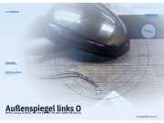 Außenspiegel links OPEL Corsa D (S07) Karbonschwarz