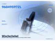 Wischerhebel PEUGEOT 306 Schrägheck 96049597ZL