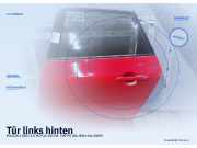 Tür links hinten MAZDA 3 (BK)