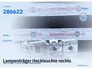 Lampenträger Heckleuchte rechts AUDI A2 (8Z) 286622