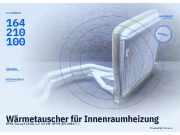 Wärmetauscher für Innenraumheizung OPEL Corsa E (X15) 164210100