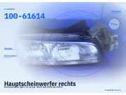 Hauptscheinwerfer rechts MAZDA 626 IV (GE) 100-61614