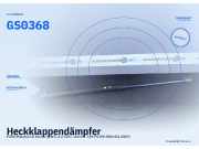 Heckklappendämpfer FORD Mondeo III Kombi (BWY) GS0368
