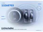 Lichtschalter OPEL Astra J Caravan (P10) 13268703