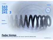 Feder hinten MERCEDES-BENZ M-Klasse (W163) 1633202413