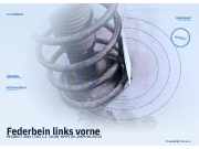 Federbein links vorne PEUGEOT 206+