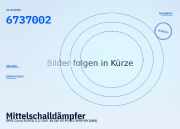 Mittelschalldämpfer OPEL Corsa B (S93) 6737002
