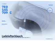 Ladeluftschlauch VW Transporter T6 Kasten 7E0145709C