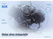 Motor ohne Anbauteile AUDI A4 (8D, B5) ACK