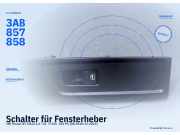Schalter für Fensterheber VW Passat (36, B7) 3AB857858