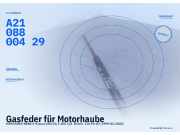 Gasfeder für Motorhaube MERCEDES-BENZ E-Klasse (W210) A2108800429