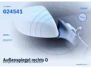 Außenspiegel rechts OPEL Agila (H-B) 024541