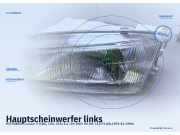 Hauptscheinwerfer links MITSUBISHI Lancer V (CBA, CDA, CEA)