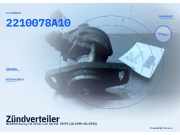 Zündverteiler NISSAN Sunny III (N14) 2210078A10