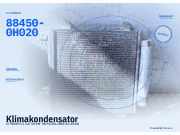 Klimakondensator CITROEN C1 88450-0H020