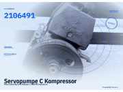 Servopumpe C Kompressor Mercedes-Benz C-Klasse (W203) C 200 Kompressor 120 kW 163 PS (05.2000–06.2002) 2106491