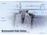 Bremssattel links hinten TOYOTA Avensis Kombi (T25)