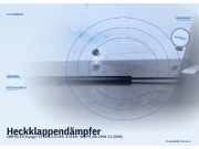 Heckklappendämpfer CHRYSLER Voyager IV (RG)