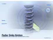 Feder links hinten HYUNDAI i30 I (FD)
