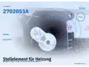 Stellelement für Heizung PEUGEOT 1007 (K) 2702051A