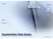 Fensterheber links hinten MITSUBISHI Colt VI (Z30)