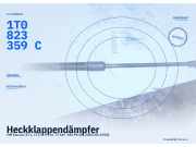 Heckklappendämpfer VW Touran (1T1, 1T2) 1T0823359C