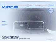Schalterleiste FIAT Grande Punto (199) 61092100