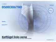 Kotflügel links vorne CHRYSLER 300 M (LR) 05003067AF 05003067AD