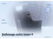 Stoßstange rechts hinten OPEL Vivaro A Kasten (X83)