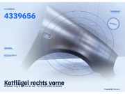 Kotflügel rechts vorne RENAULT Clio II (B) 4339656
