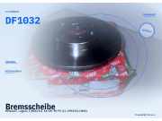 Bremsscheibe RENAULT Laguna I (B56) DF1032