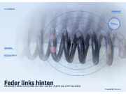 Feder links hinten MERCEDES-BENZ CLK (C208)
