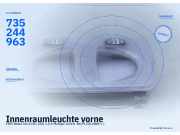 Innenraumleuchte vorne FIAT Doblo Van (119, 223) 735244963