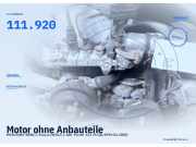 Motor ohne Anbauteile MERCEDES-BENZ C-Klasse (W202) 111920 111.920