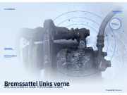 Bremssattel links vorne OPEL Corsa C (X01)