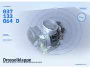 Drosselklappe VW Golf III (1H) 037133064D