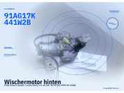 Wischermotor hinten FORD Escort Classic Turnier (ANL) 91AG17K441W2B