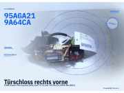 Türschloss rechts vorne FORD Escort 95 Express (AVL) 95AGA219A64CA
