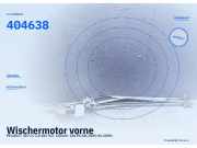 Wischermotor vorne PEUGEOT 307 CC 6405R0 404638