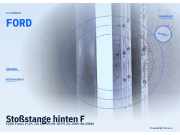 Stoßstange hinten FORD Fiesta V (JH, JD) FORD