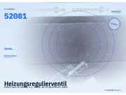 Heizungsregulierventil FORD Fiesta IV (JA, JB) 52081