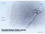 Fensterheber links vorne VW Polo II (86C)