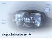 Hauptscheinwerfer rechts VW Passat B1 (32)
