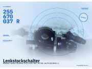 Lenkstockschalter RENAULT Master III Kasten (FV) 255670037R