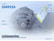 Lichtmaschine VOLVO 480 (482) 2549114