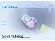 Sensor für Airbag OPEL Corsa C (X01) 13130052