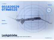 Lenkgetriebe FIAT Doblo Van (119, 223) 0518205290 TRW B525