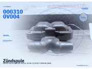 Zündspule SMART City-Coupe (MC 01) 0003100V004