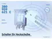 Schalter für Heckscheibe VW Passat B5 Variant (3B5) 3B0959621C