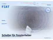 Schalter für Fensterheber FIAT Panda (169) FIAT